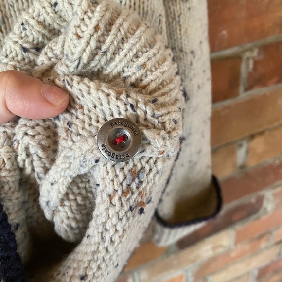 PATAGONIA ranchito hooded sweater merino wool grey size medium - Picture 8 of 11